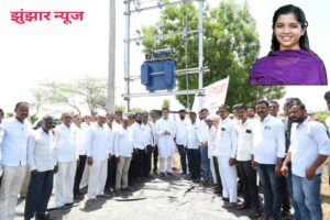 यशोधन कार्यालयाच्या पाठपुराव्यातून जळालेल्या  ट्रान्सफॉर्मर ठिकाणी नवीन 300 ट्रांसफार्मर